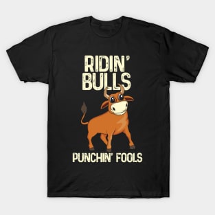 COWBOY / COWGIRL: Ridin Bulls T-Shirt